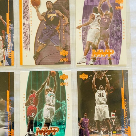LOT OF 9 BASKETBALL TRADING CARDS. MINT CONDITION. Includes a KOBE BRYA… - Picture 5 of 9